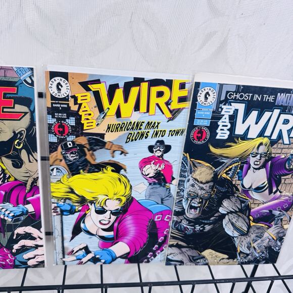 Comics Greatest World: Barb Wire #1 & BW 2-7 (1993, Dark Horse) 1st Appearance - Picture 3 of 6